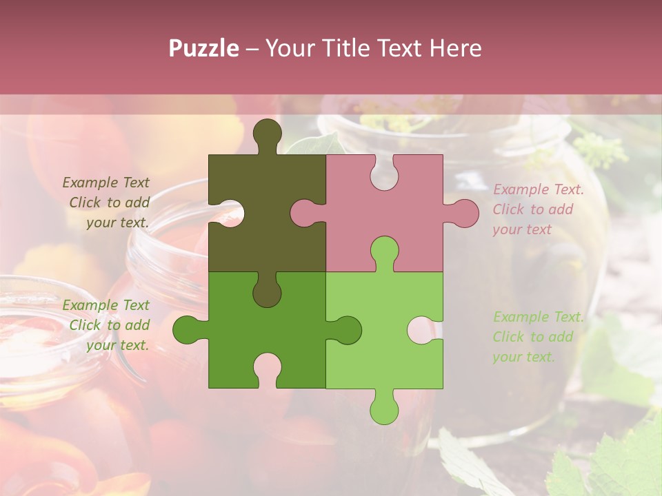 Traditional Healthy Food PowerPoint Template