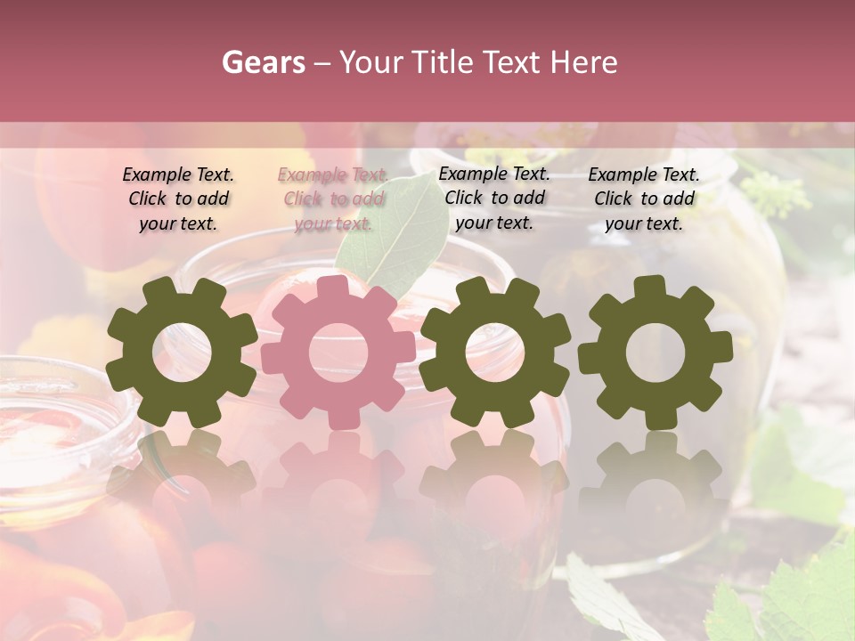 Traditional Healthy Food PowerPoint Template