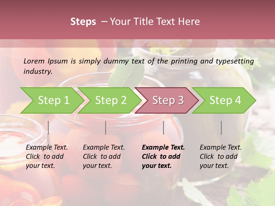 Traditional Healthy Food PowerPoint Template