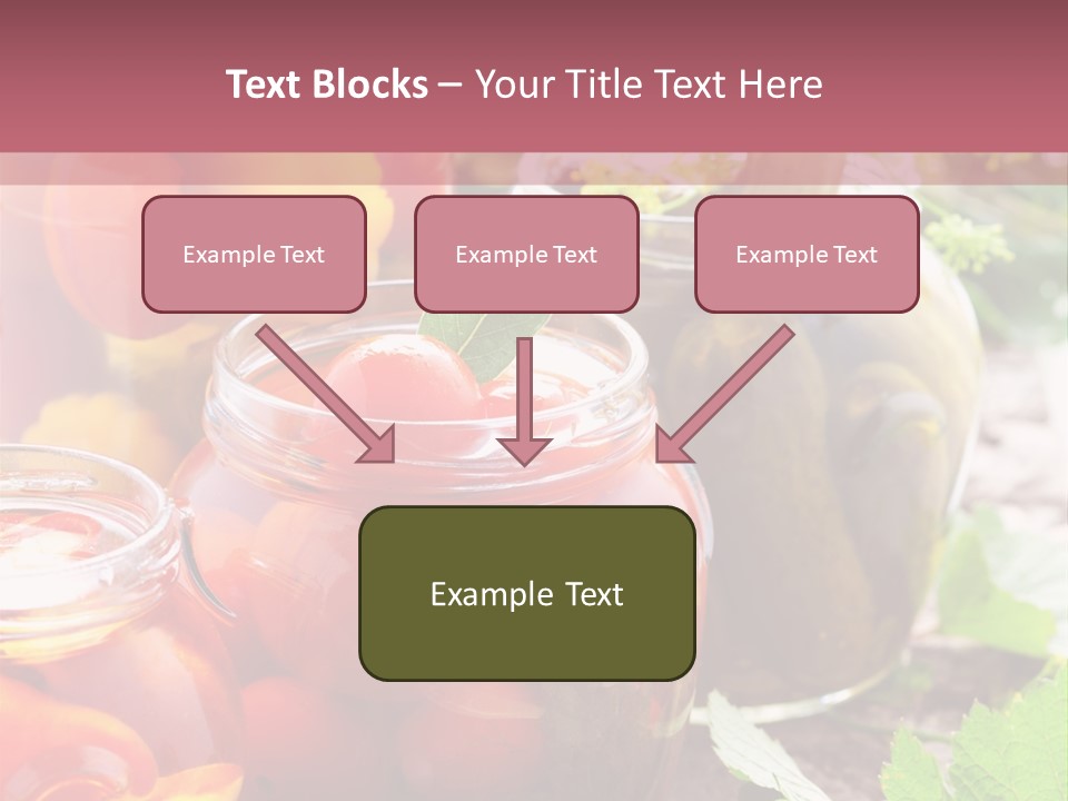 Traditional Healthy Food PowerPoint Template