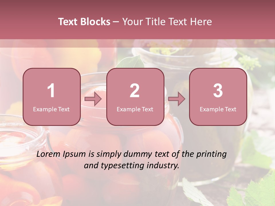 Traditional Healthy Food PowerPoint Template