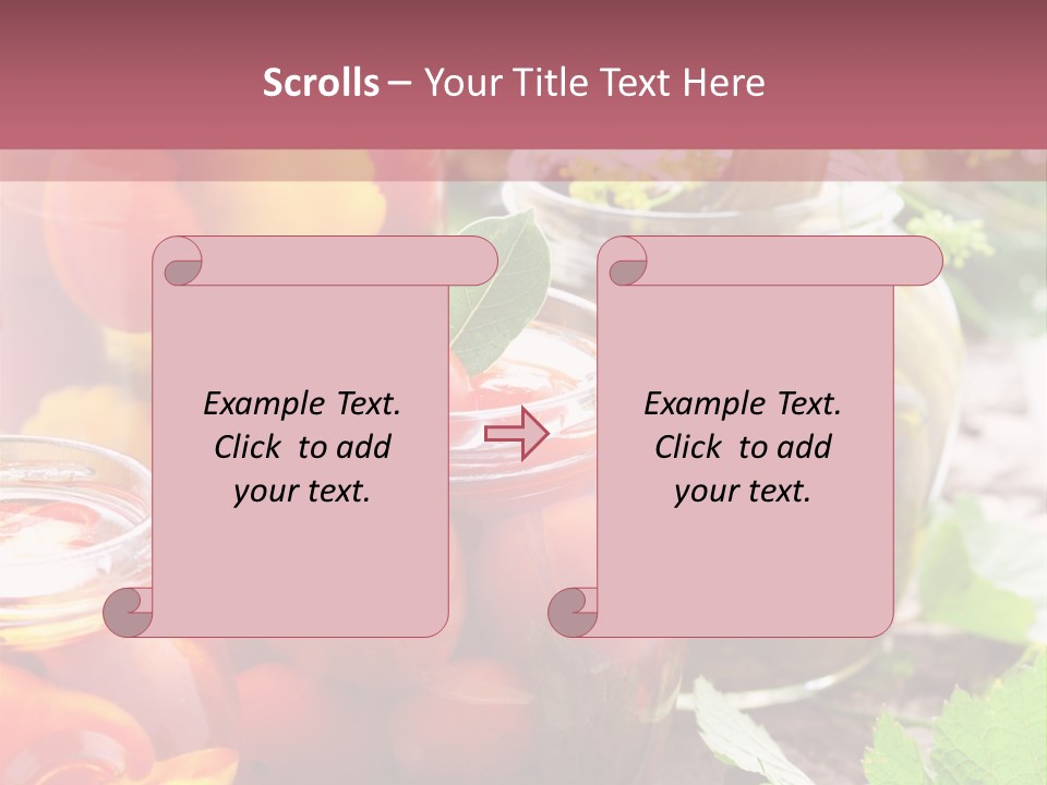 Traditional Healthy Food PowerPoint Template