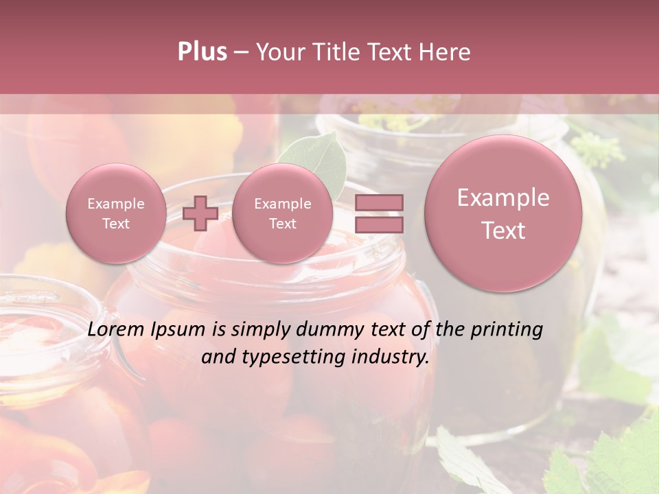 Traditional Healthy Food PowerPoint Template
