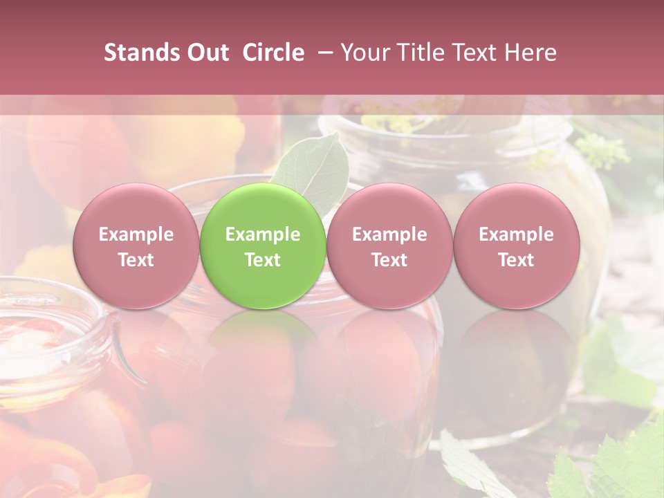 Traditional Healthy Food PowerPoint Template