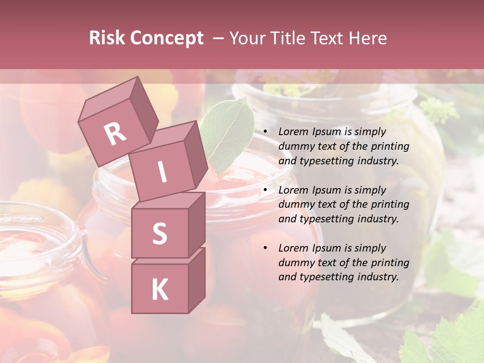 Traditional Healthy Food PowerPoint Template