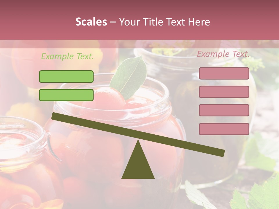Traditional Healthy Food PowerPoint Template