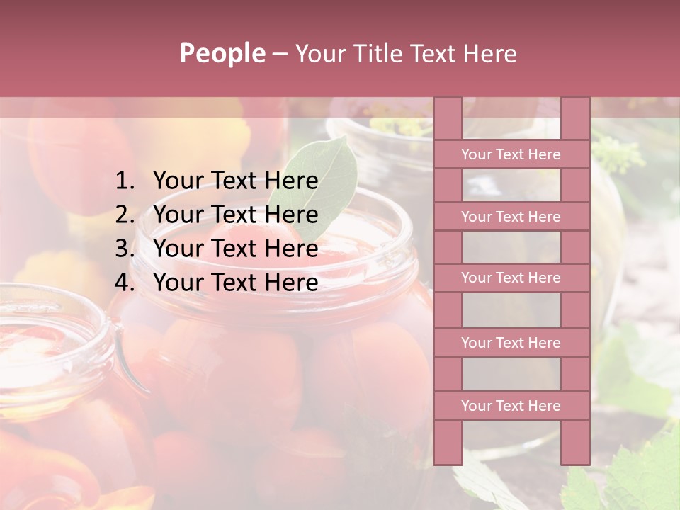 Traditional Healthy Food PowerPoint Template