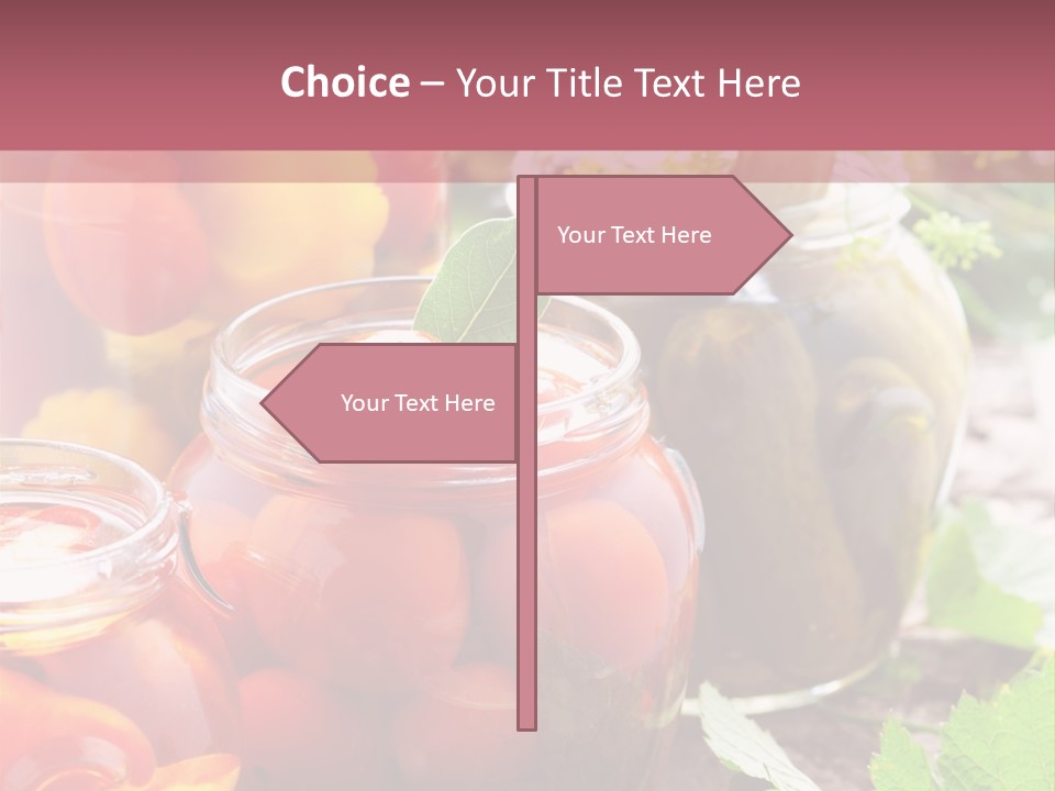 Traditional Healthy Food PowerPoint Template