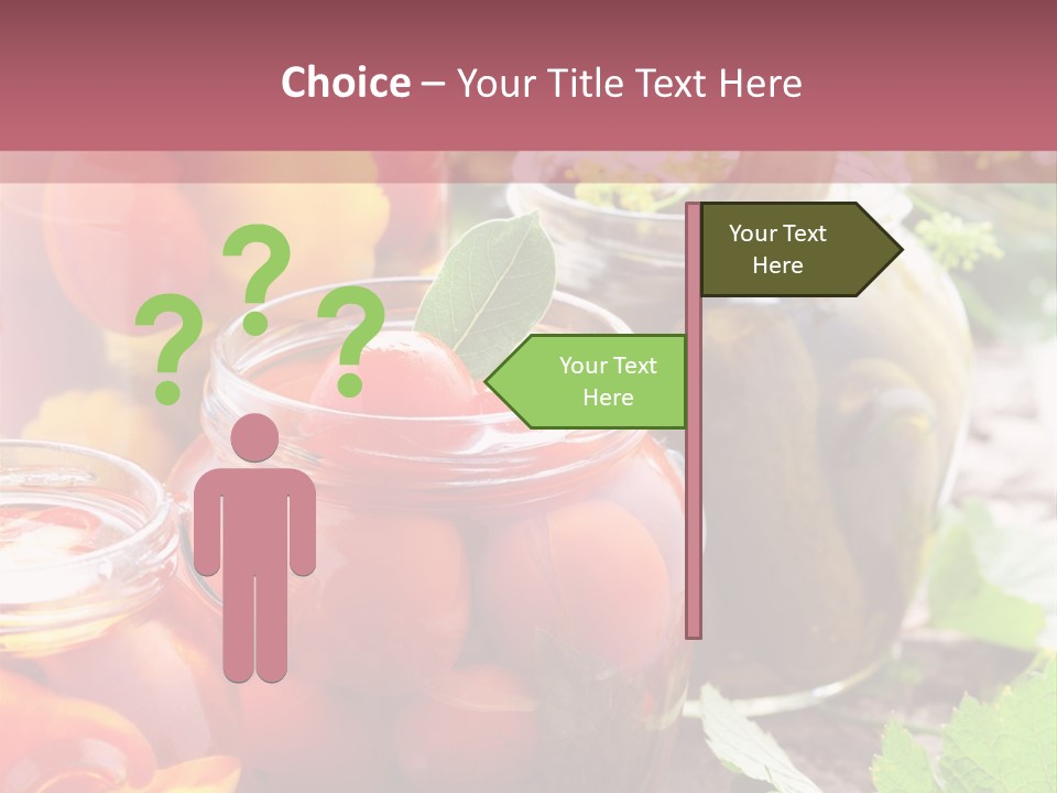 Traditional Healthy Food PowerPoint Template