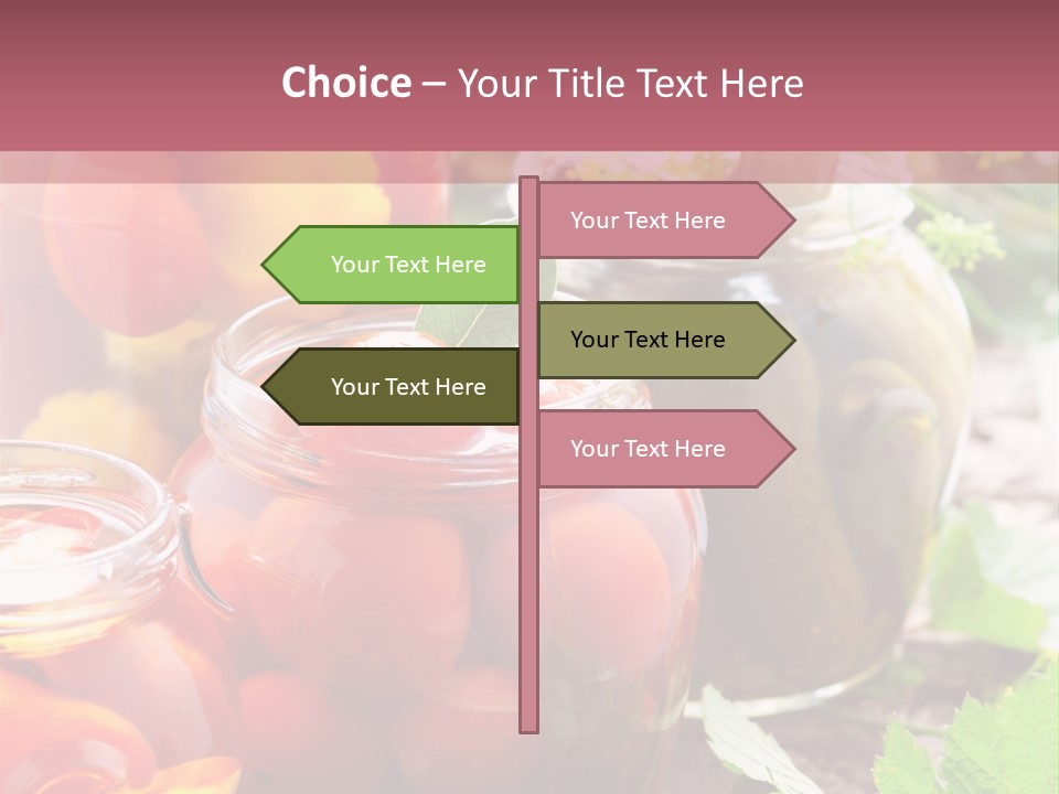 Traditional Healthy Food PowerPoint Template