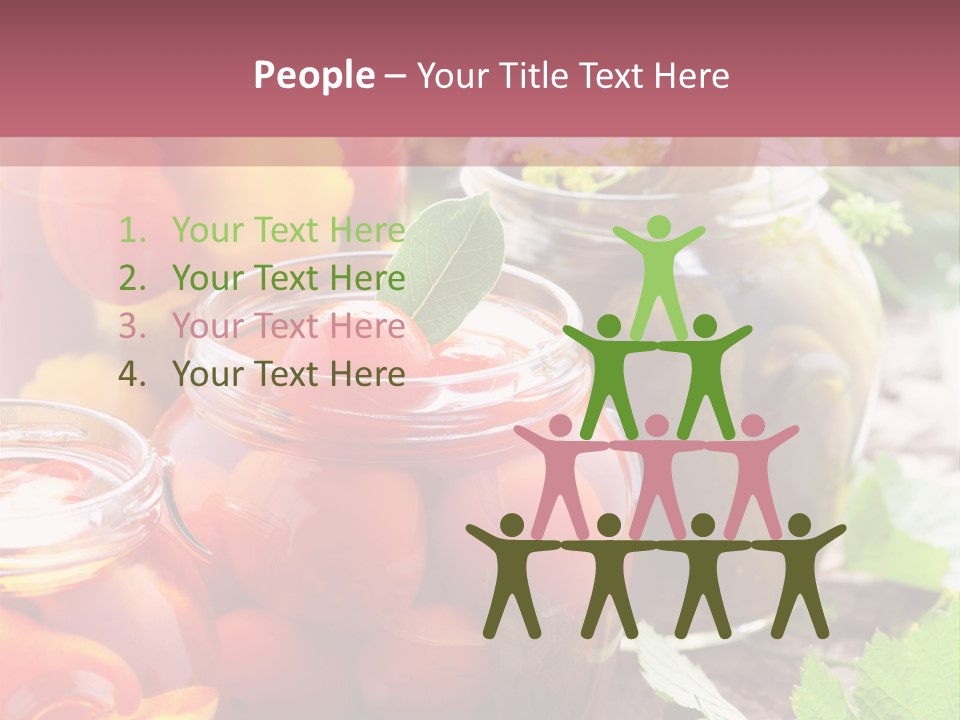 Traditional Healthy Food PowerPoint Template