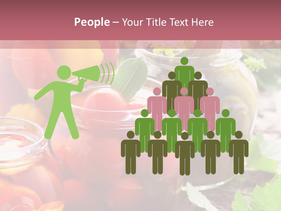 Traditional Healthy Food PowerPoint Template