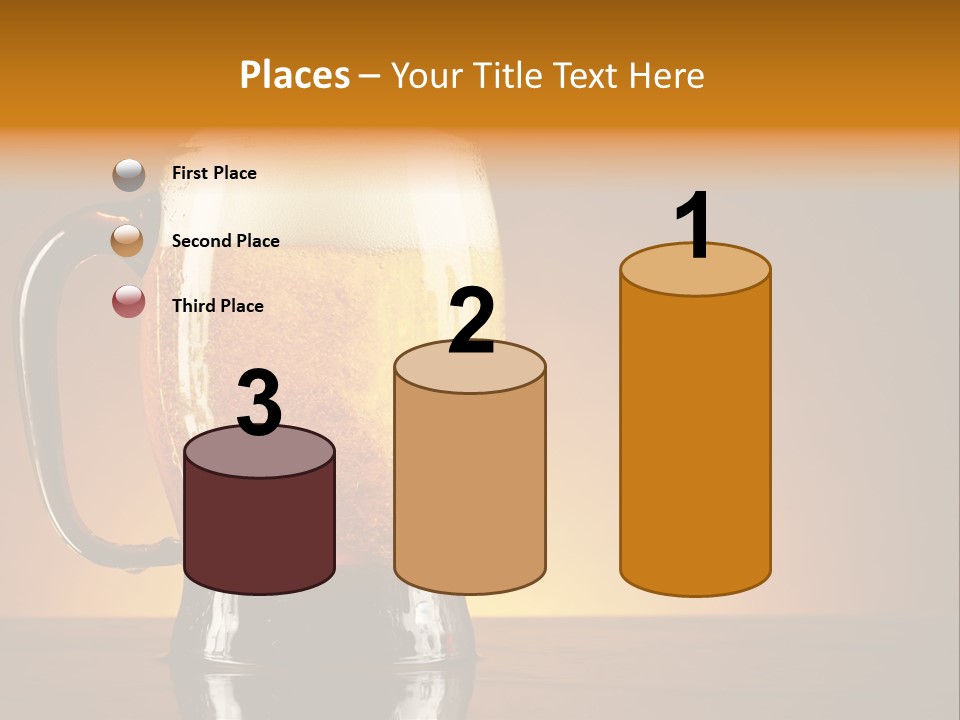 Liquid Lager Drink PowerPoint Template