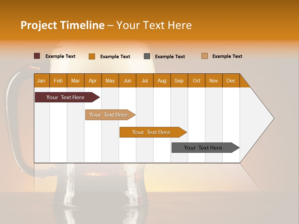 Liquid Lager Drink PowerPoint Template