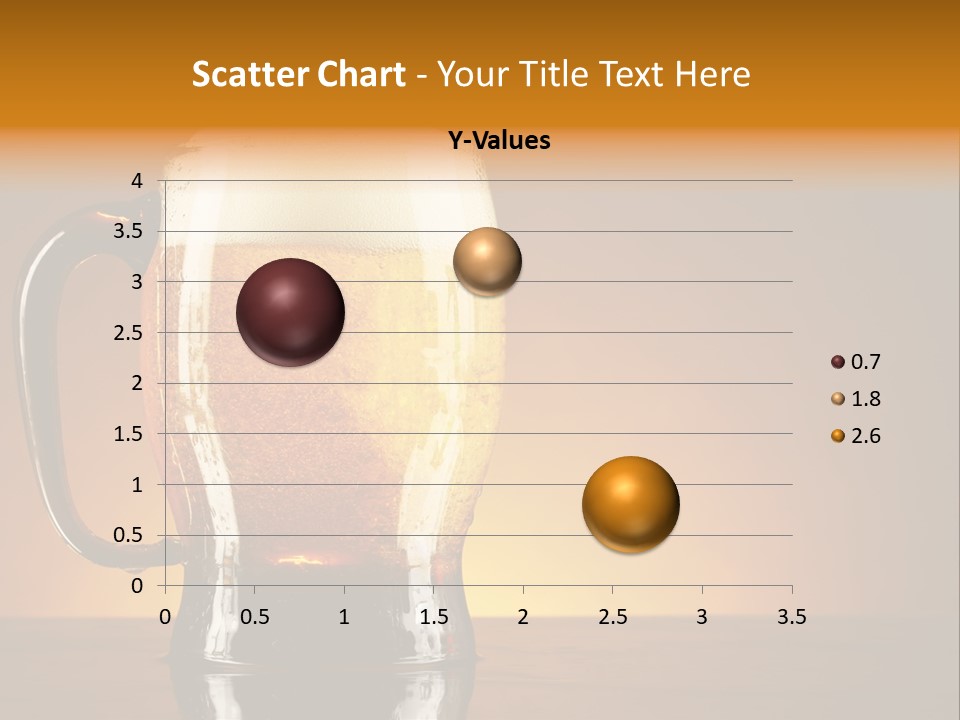 Liquid Lager Drink PowerPoint Template