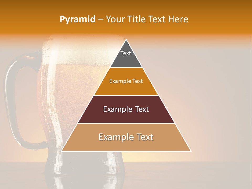 Liquid Lager Drink PowerPoint Template