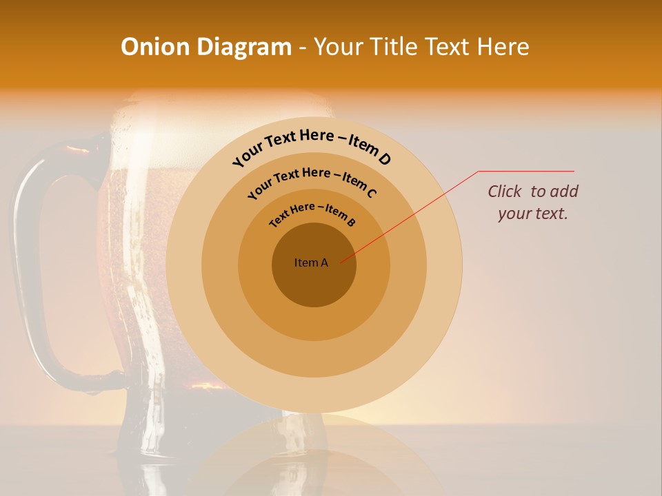 Liquid Lager Drink PowerPoint Template