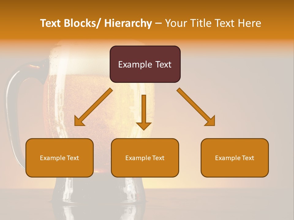 Liquid Lager Drink PowerPoint Template