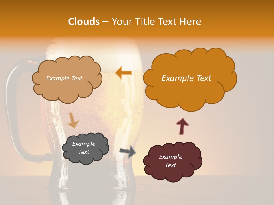 Liquid Lager Drink PowerPoint Template