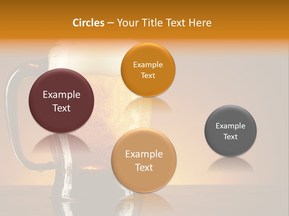 Liquid Lager Drink PowerPoint Template