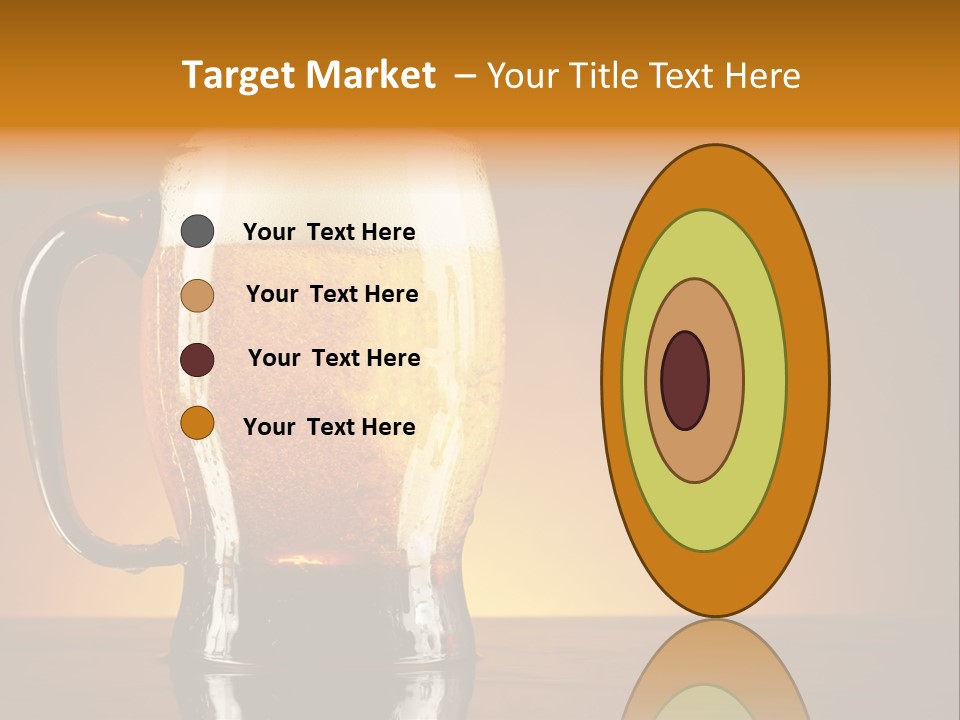 Liquid Lager Drink PowerPoint Template