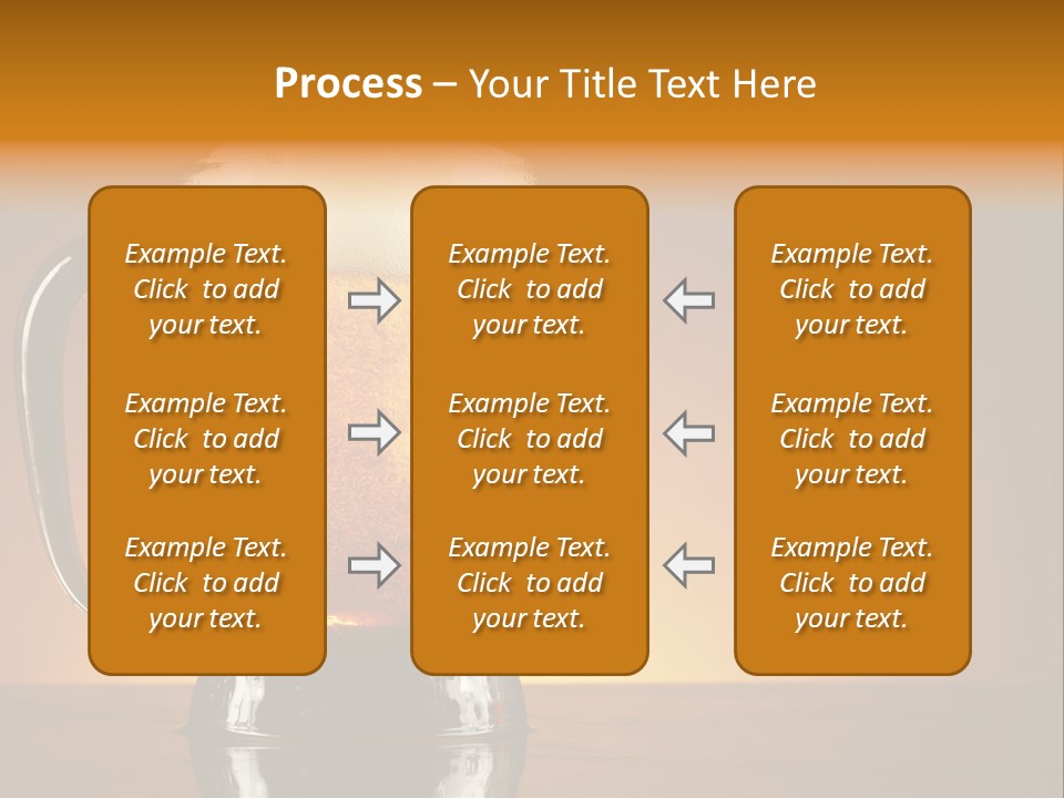 Liquid Lager Drink PowerPoint Template