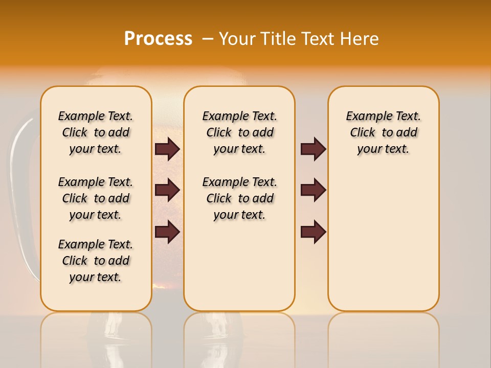Liquid Lager Drink PowerPoint Template