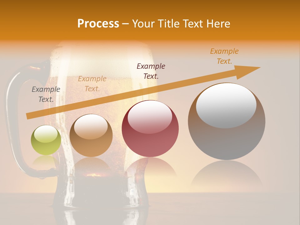 Liquid Lager Drink PowerPoint Template