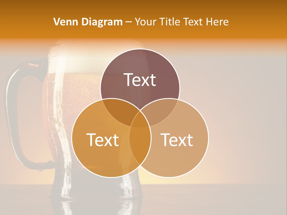 Liquid Lager Drink PowerPoint Template