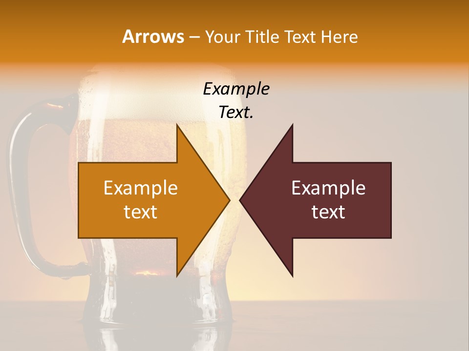 Liquid Lager Drink PowerPoint Template