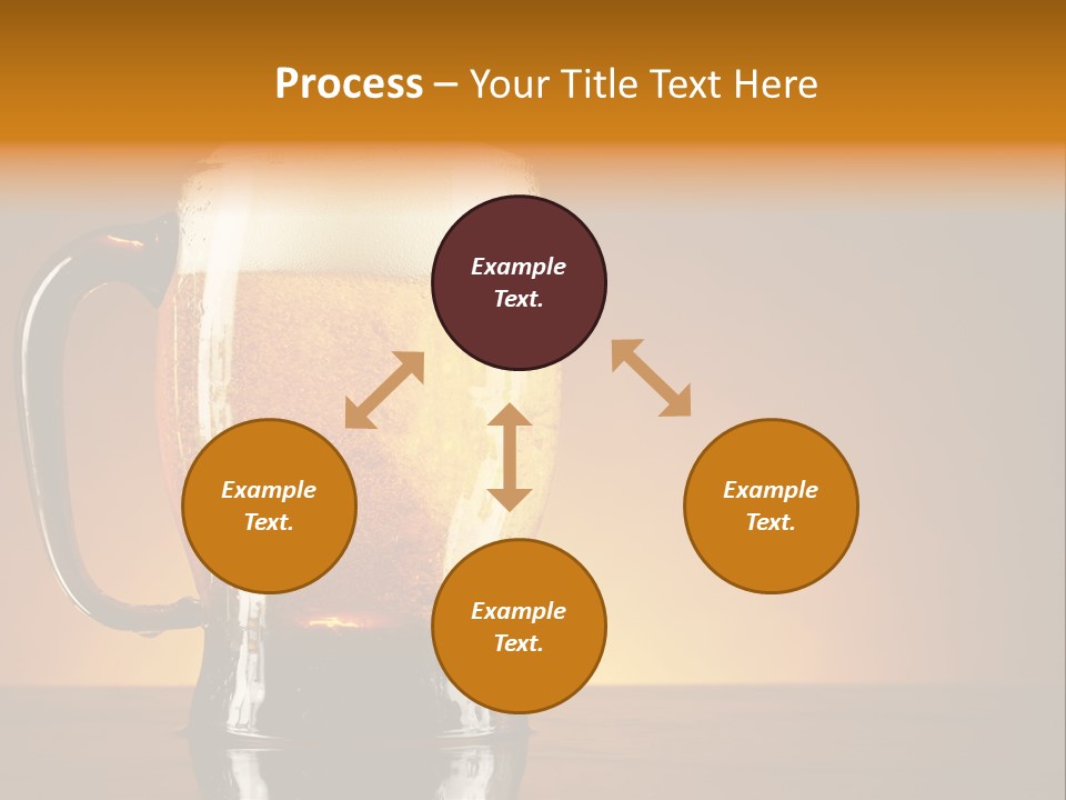 Liquid Lager Drink PowerPoint Template