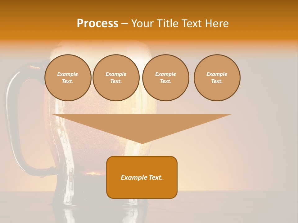 Liquid Lager Drink PowerPoint Template