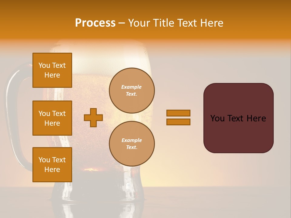 Liquid Lager Drink PowerPoint Template