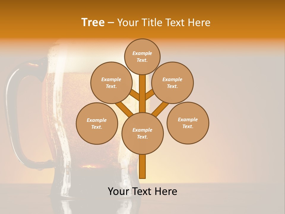 Liquid Lager Drink PowerPoint Template