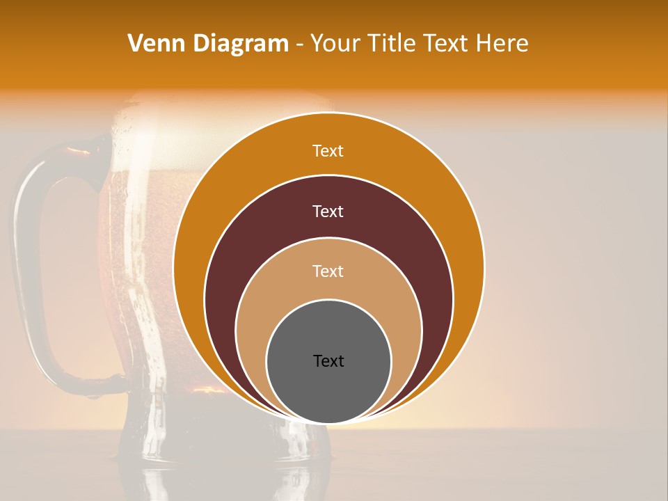 Liquid Lager Drink PowerPoint Template