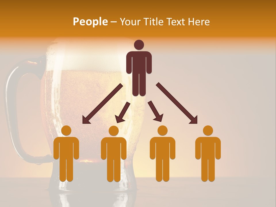 Liquid Lager Drink PowerPoint Template
