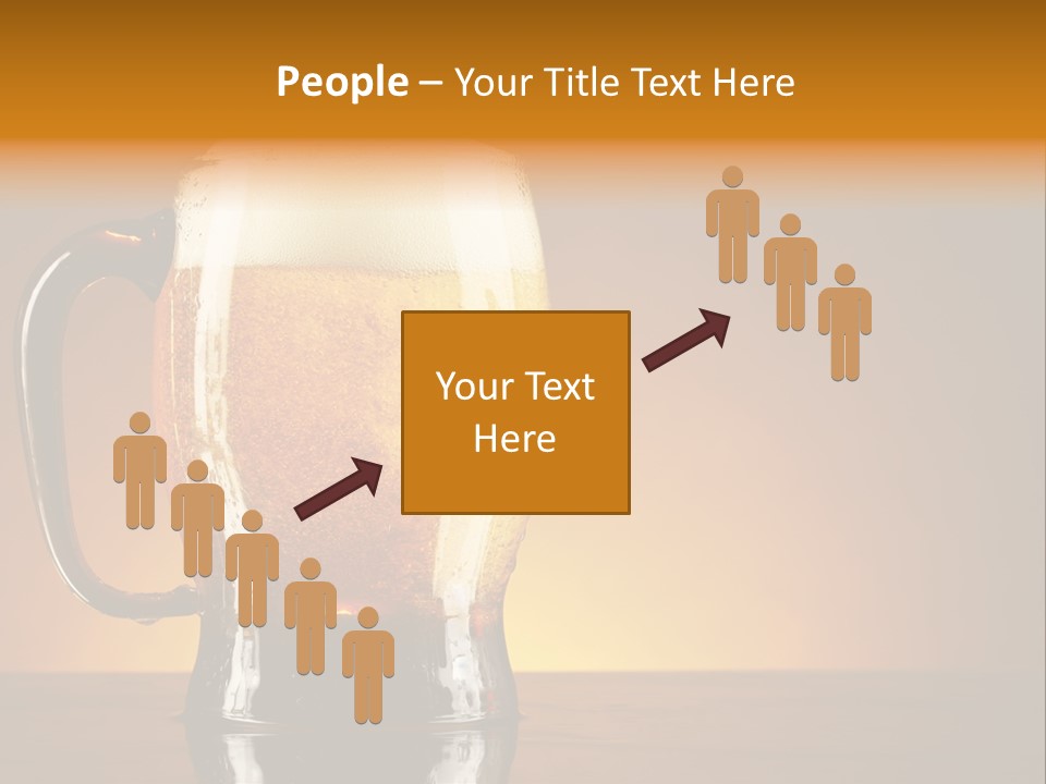 Liquid Lager Drink PowerPoint Template