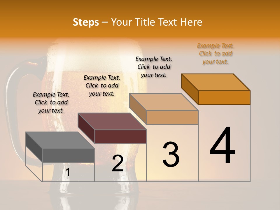 Liquid Lager Drink PowerPoint Template