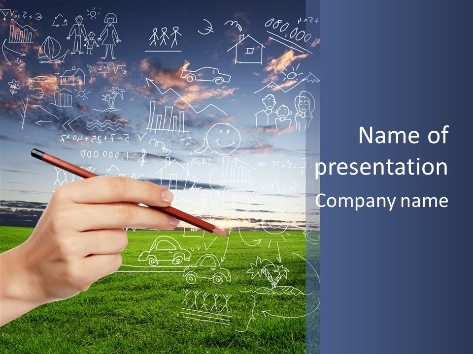 Red Preserved Patisson PowerPoint Template