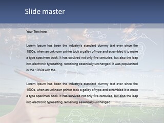 Red Preserved Patisson PowerPoint Template