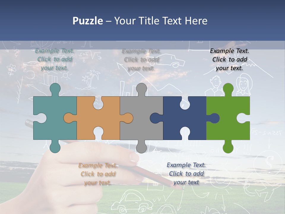 Red Preserved Patisson PowerPoint Template