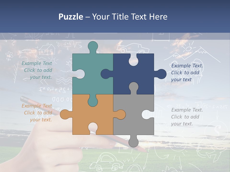 Red Preserved Patisson PowerPoint Template