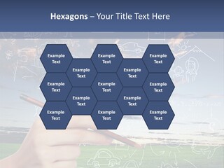 Red Preserved Patisson PowerPoint Template