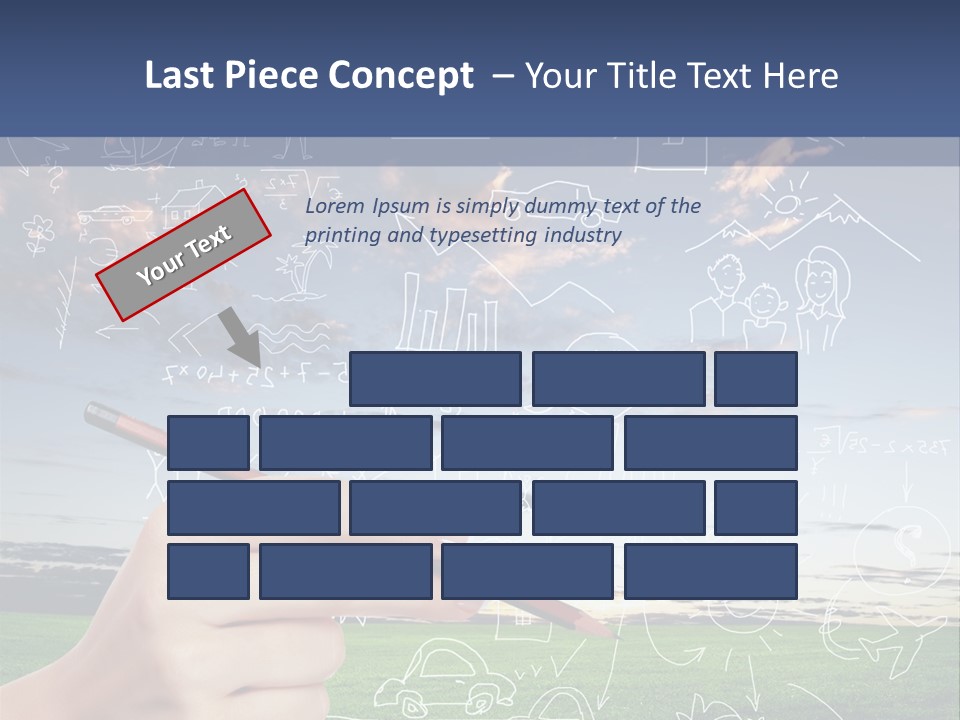 Red Preserved Patisson PowerPoint Template