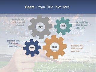 Red Preserved Patisson PowerPoint Template