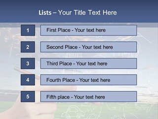Red Preserved Patisson PowerPoint Template