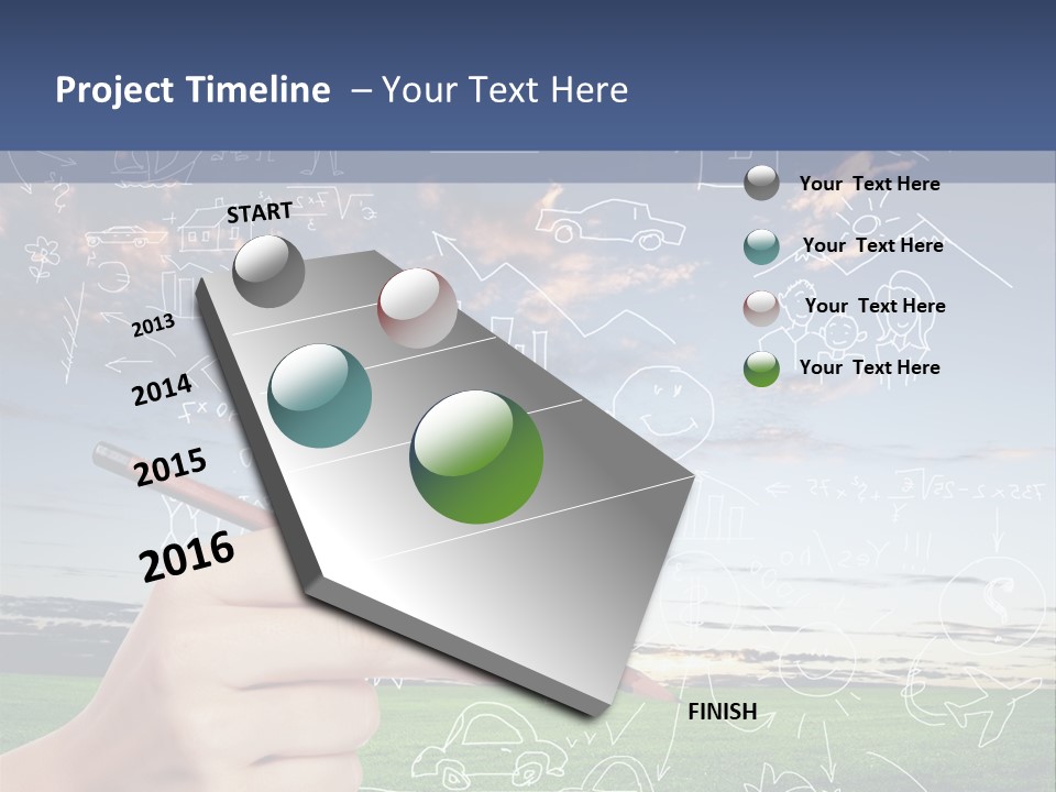 Red Preserved Patisson PowerPoint Template