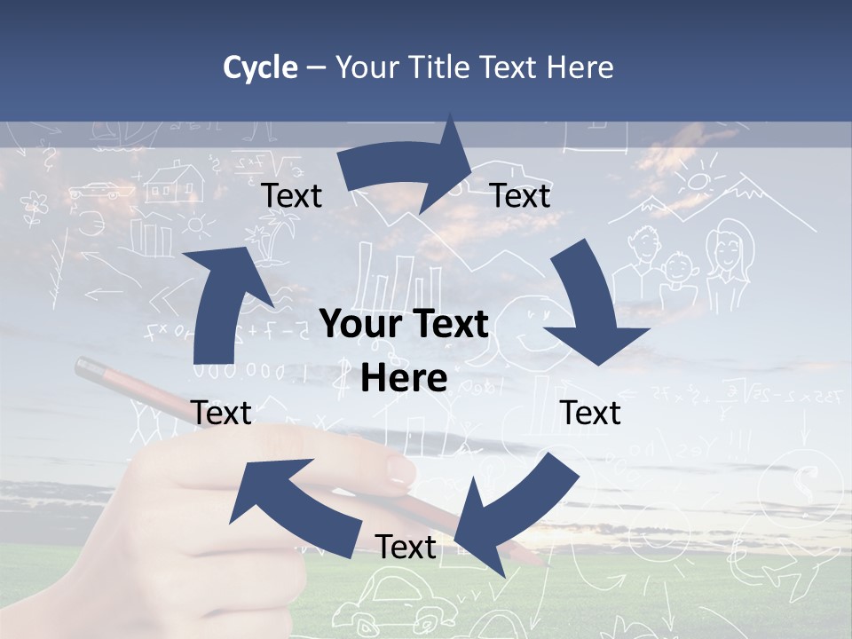 Red Preserved Patisson PowerPoint Template