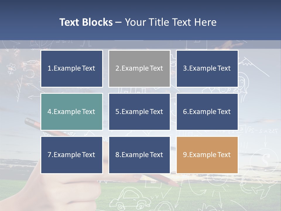 Red Preserved Patisson PowerPoint Template