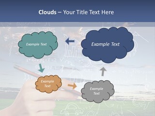 Red Preserved Patisson PowerPoint Template